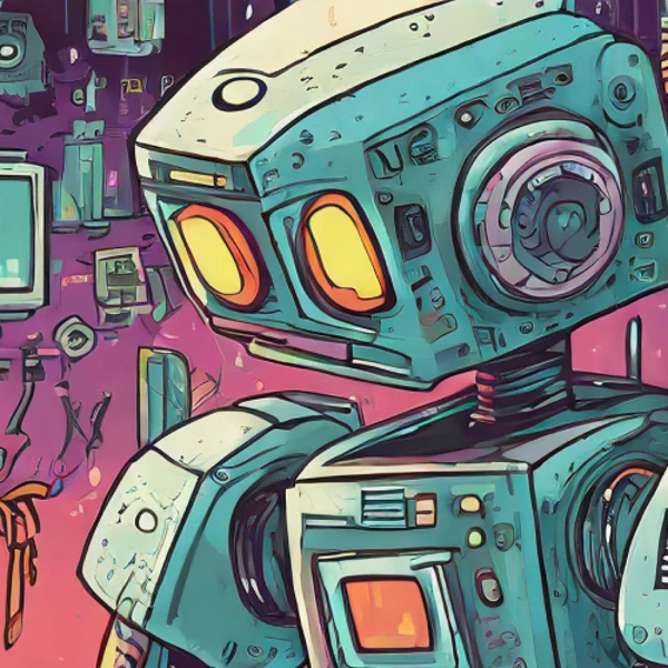 Robot Head Image